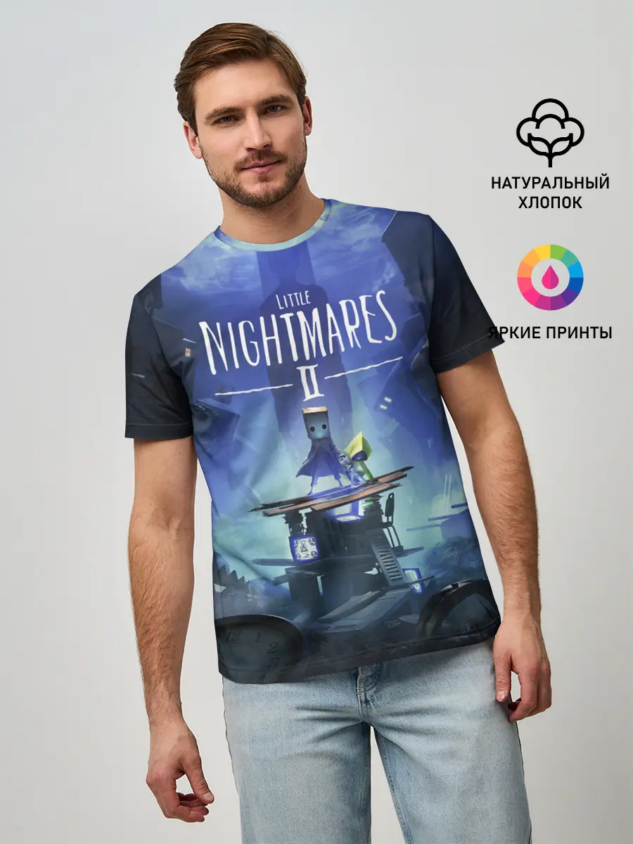 Мужская базовая футболка / Little Nightmares 2