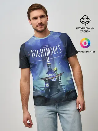 Мужская базовая футболка / Little Nightmares 2
