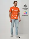 Мужская базовая футболка / REDDIT / РЕДДИТ / UPVOTED