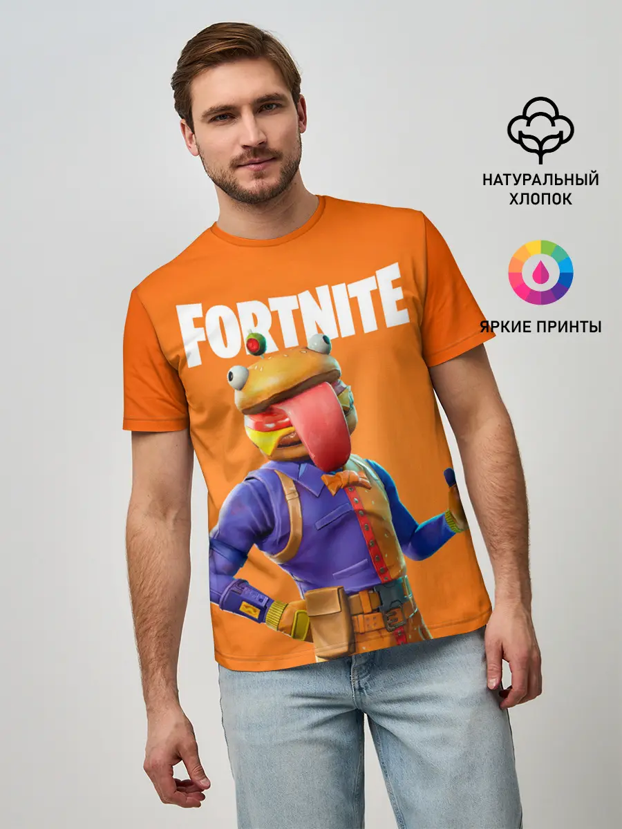 Мужская базовая футболка / Fortnite