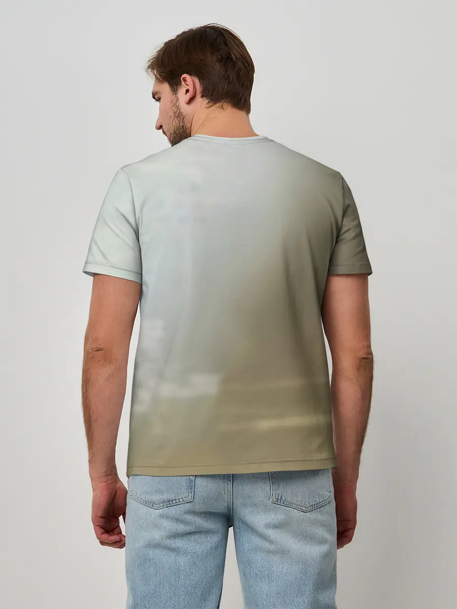 Мужская базовая футболка / Cyberpunk 2077|Киберпанк 2077