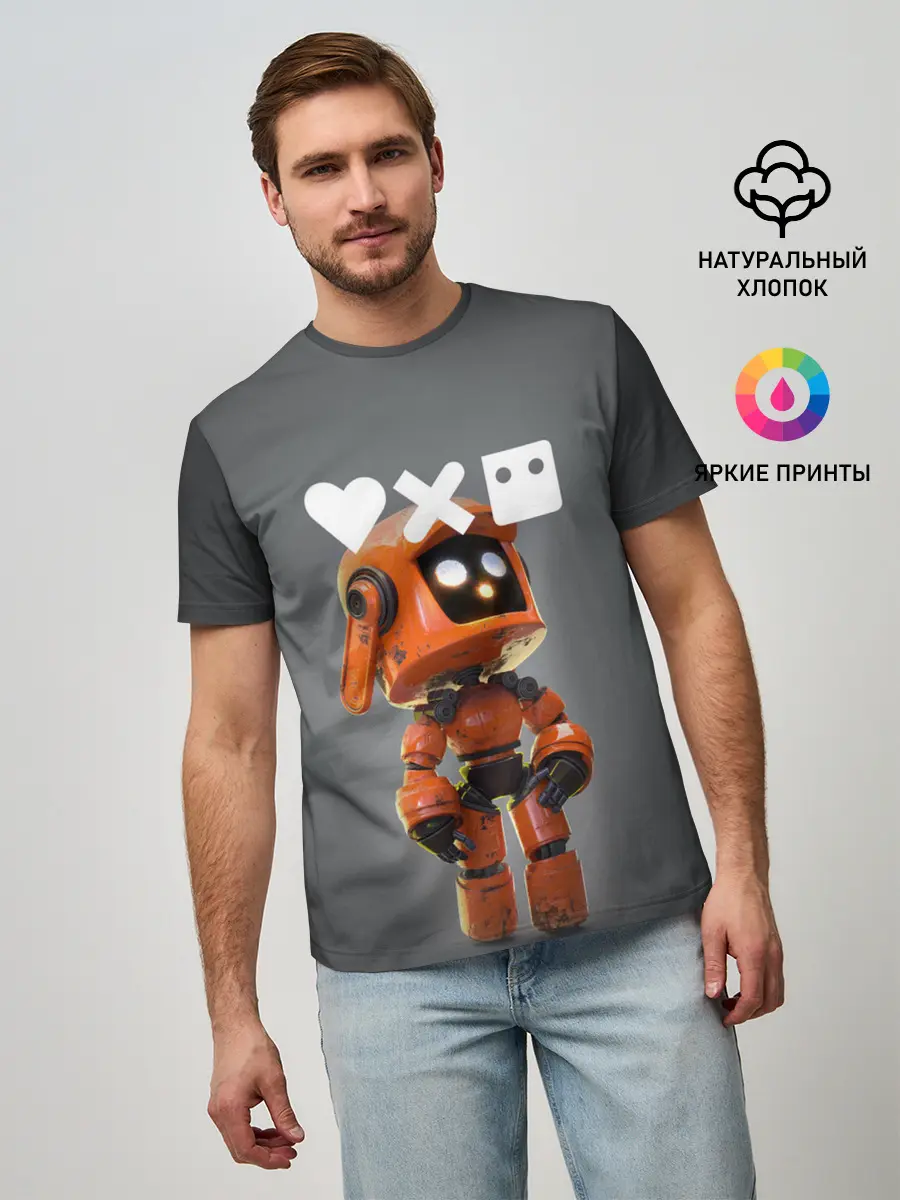 Мужская базовая футболка / Love, Death and Robots | K-VRC