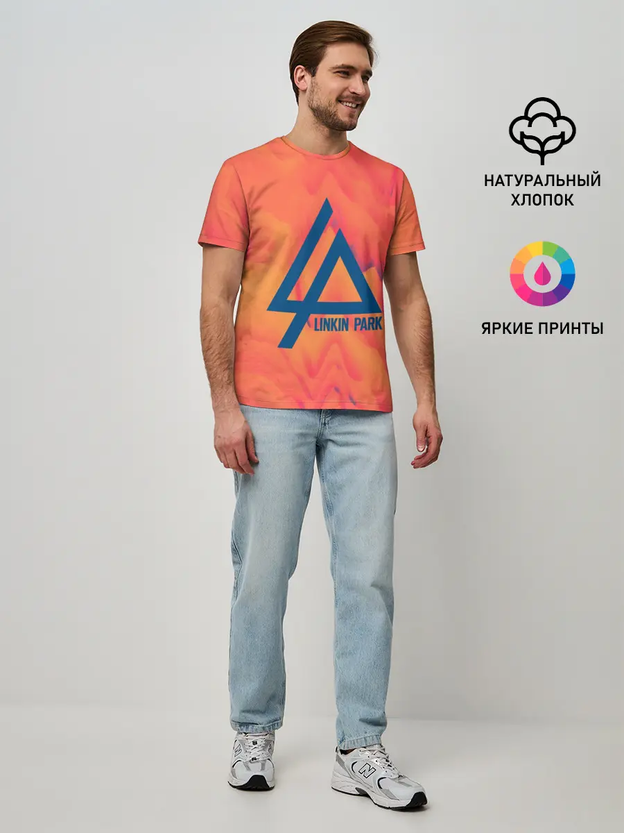 Мужская базовая футболка / LINKIN PARK