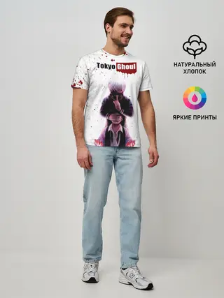 Мужская базовая футболка / Токийский гуль