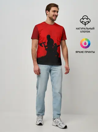 Мужская базовая футболка / God of War