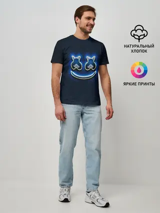 Мужская базовая футболка / Marshmello