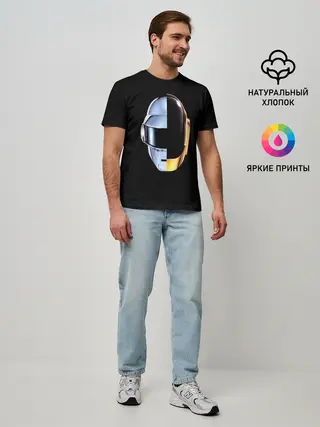 Мужская базовая футболка / Daft Punk