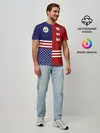 Мужская базовая футболка / USA