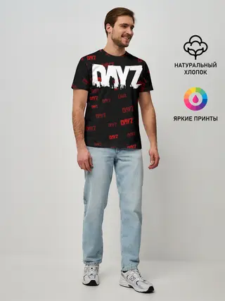 Мужская базовая футболка / DAYZ