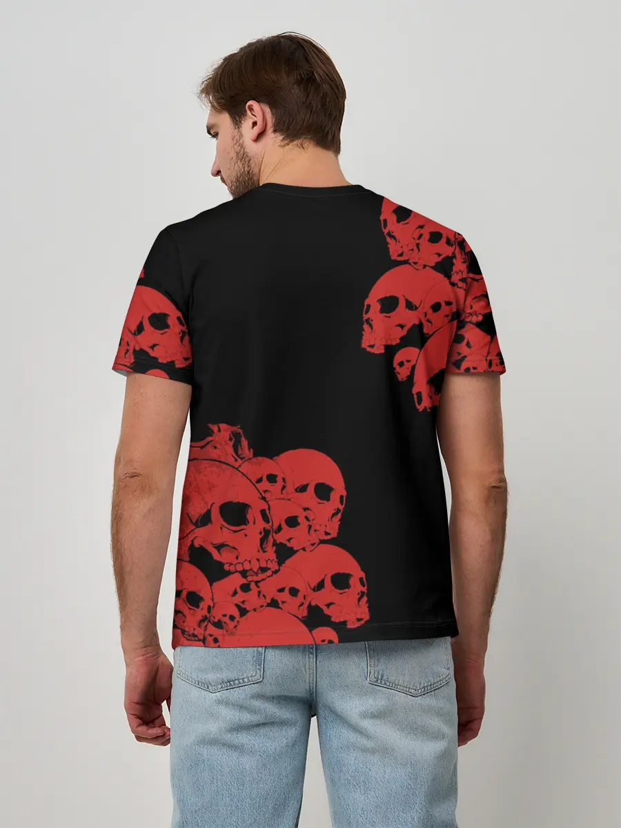 Мужская базовая футболка / Horror