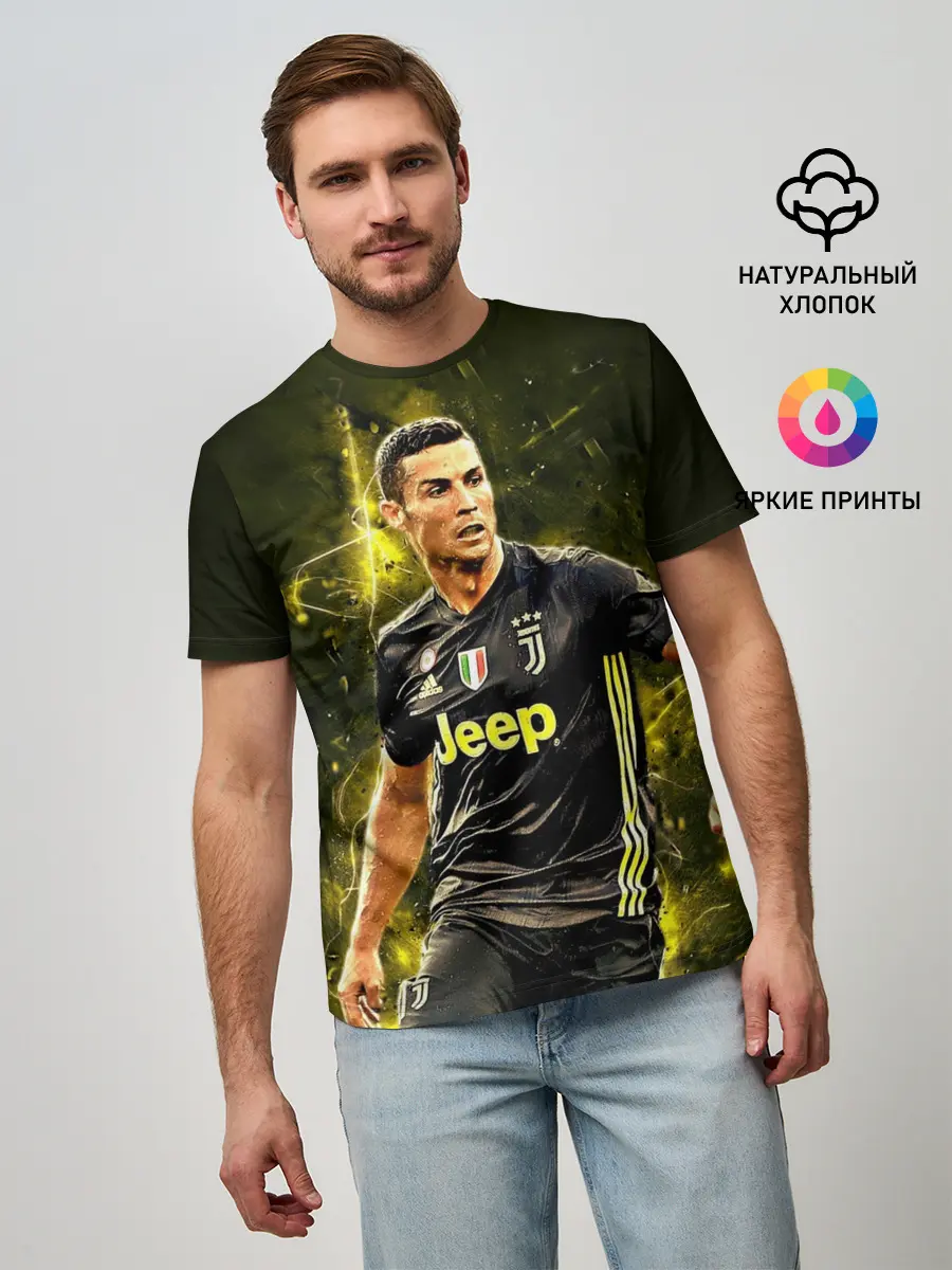 Мужская базовая футболка / Cristiano Ronaldo