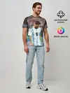 Мужская базовая футболка / Месси Аргентина