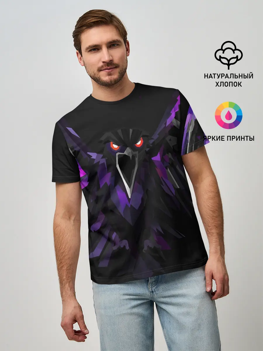 Мужская базовая футболка / Ястреб