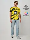 Мужская базовая футболка / BORUSSIA домашняя сезон 20/21