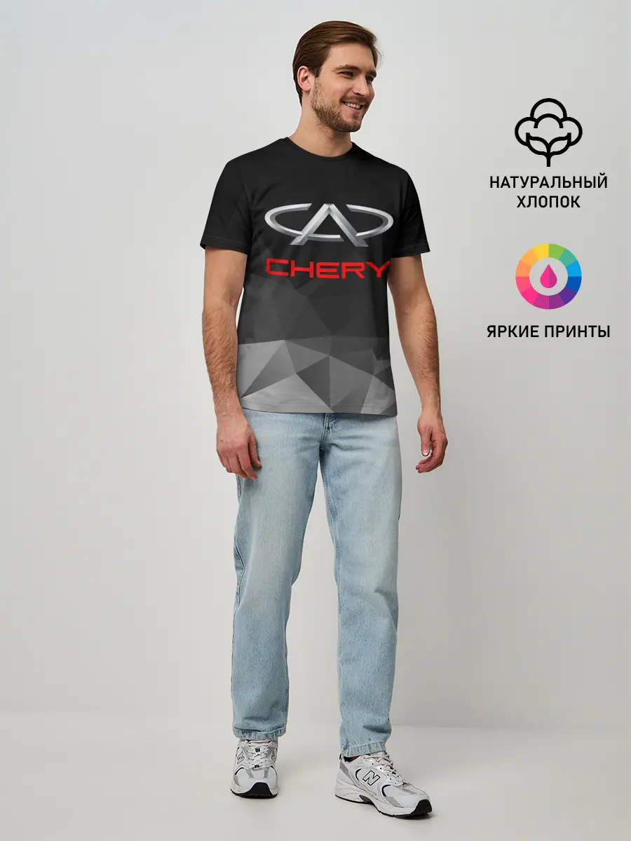 Мужская базовая футболка / CHERY