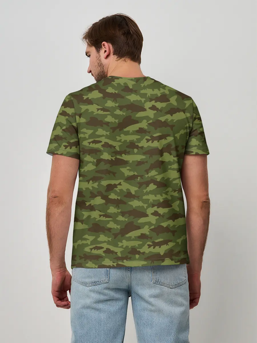 Мужская базовая футболка / Рыбак