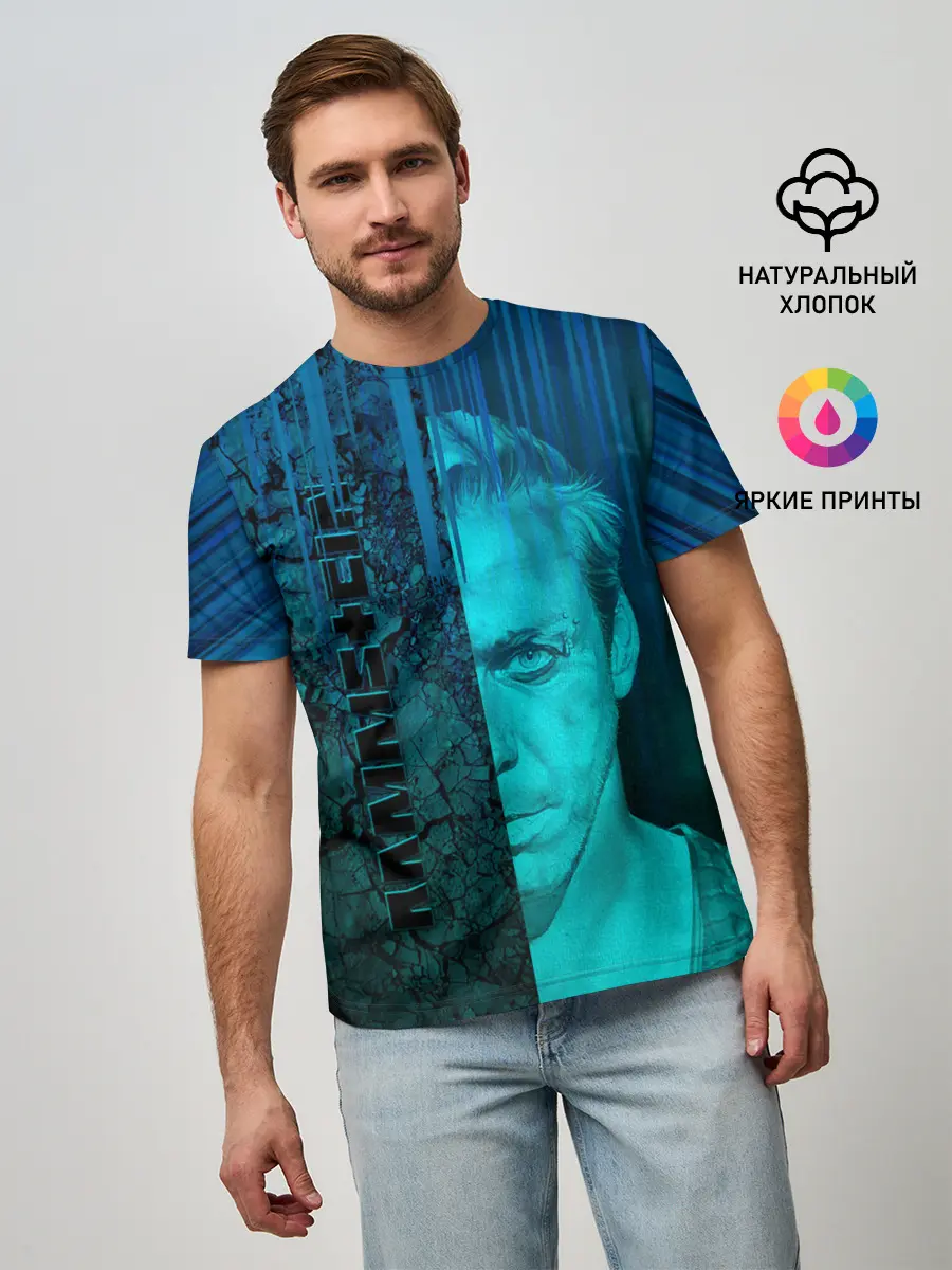 Мужская базовая футболка / Rammstein