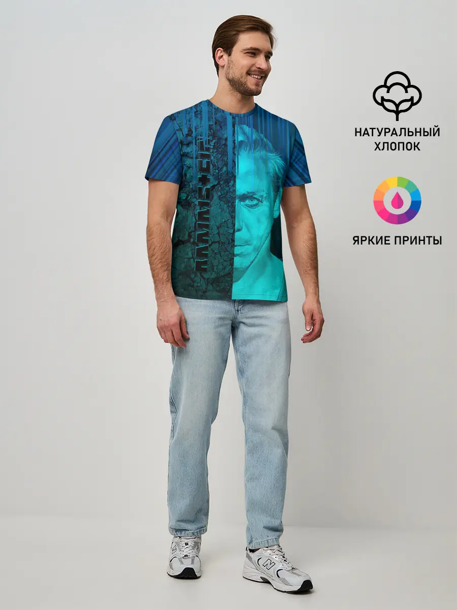 Мужская базовая футболка / Rammstein