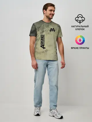 Мужская базовая футболка / Asking Alexandria