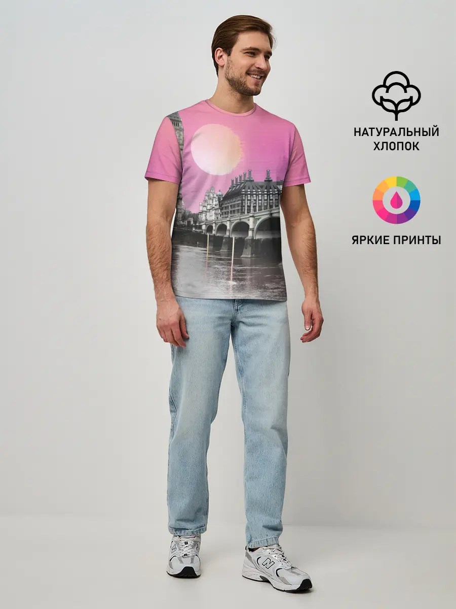 Мужская базовая футболка / UK