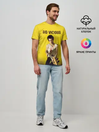 Мужская базовая футболка / Sid Vicious