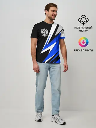 Мужская базовая футболка / Россия