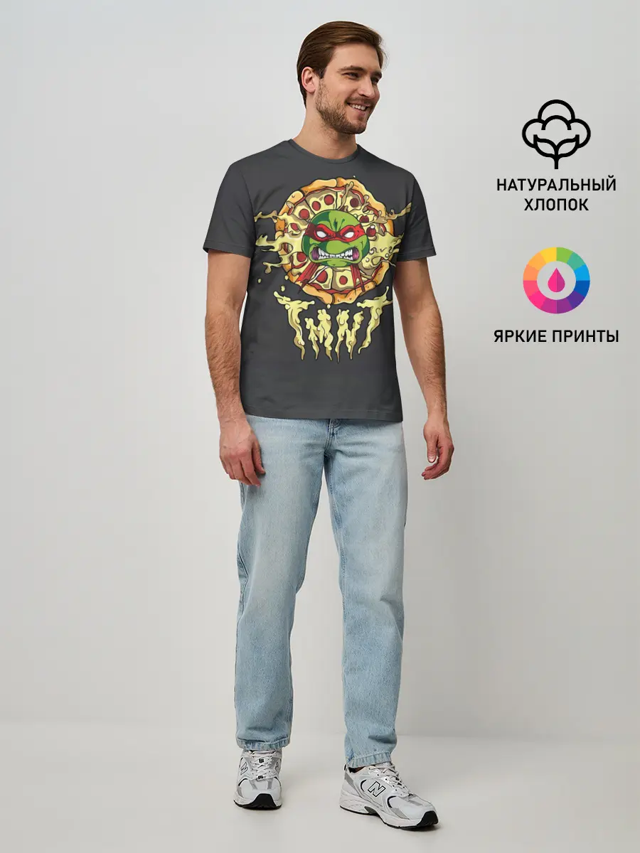 Мужская базовая футболка / TMNT