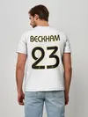 Мужская базовая футболка / Бекхэм Реал Ретро