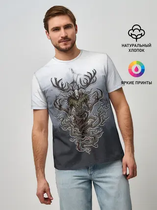 Мужская базовая футболка / Леший