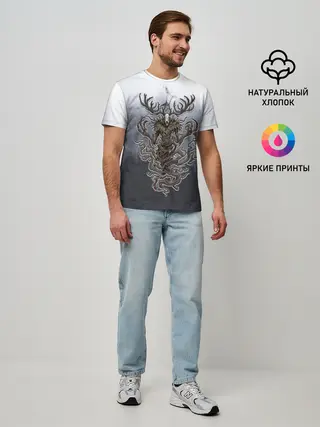 Мужская базовая футболка / Леший