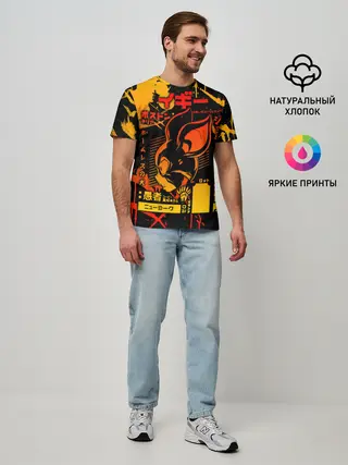 Мужская базовая футболка / JoJo Bizarre Adventure