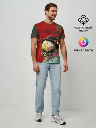 Мужская базовая футболка / five finger death punch