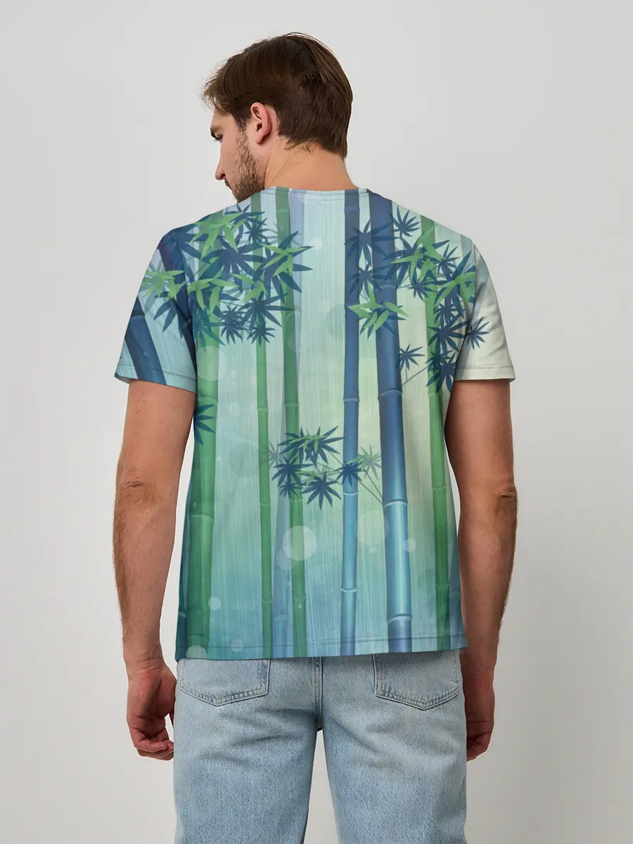 Мужская базовая футболка / Слепой самурай Затойчи