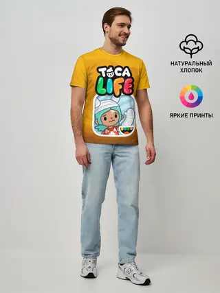 Мужская базовая футболка / Рита | Тока Бока