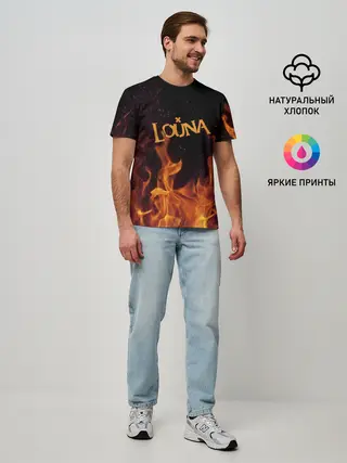 Мужская базовая футболка / Louna