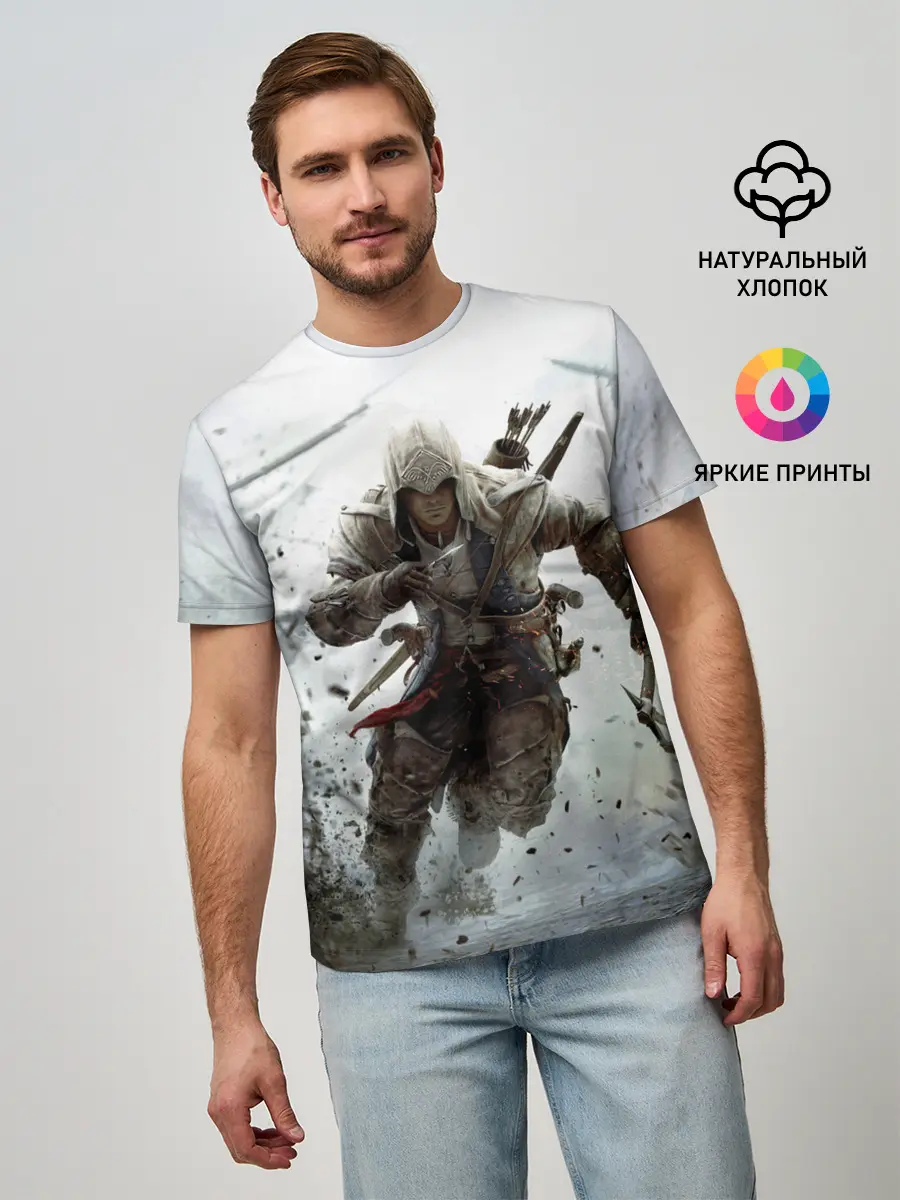Мужская базовая футболка / ASSASSINS CREED