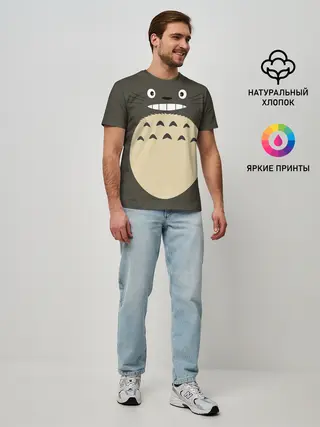 Мужская базовая футболка / Totoro