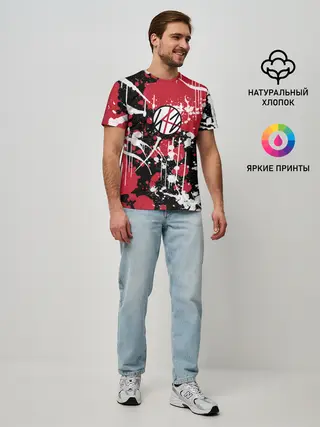 Мужская базовая футболка / Stray kids