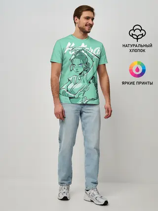 Мужская базовая футболка / Katara Water