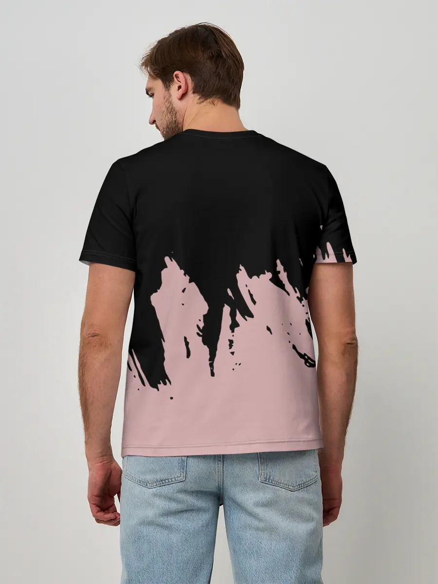 Мужская базовая футболка / Зеницу Агацума Kimetsu no Yaiba