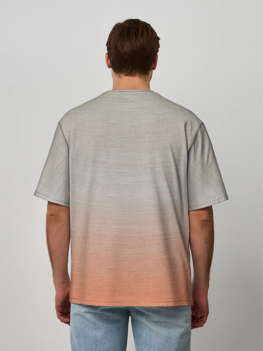 Мужская футболка оверсайз / Геодезия тригопункт