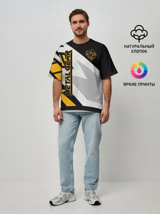 Мужская футболка оверсайз / Metal Gear