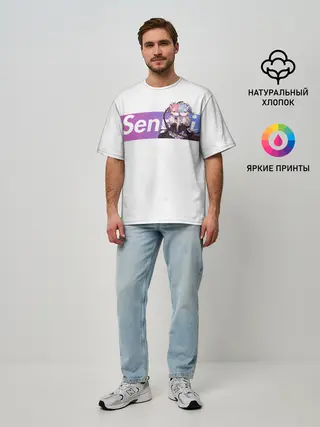 Мужская футболка оверсайз / Re:Zero