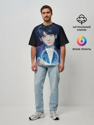 Мужская футболка оверсайз / BTS [2]