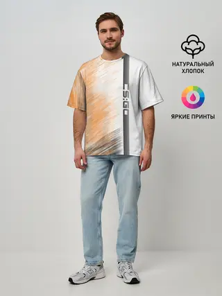 Мужская футболка оверсайз / CS:GO