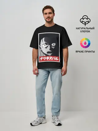 Мужская футболка оверсайз / Re:Zero