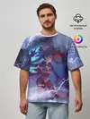 Мужская футболка оверсайз / Genshin Impact | Геншин Импакт