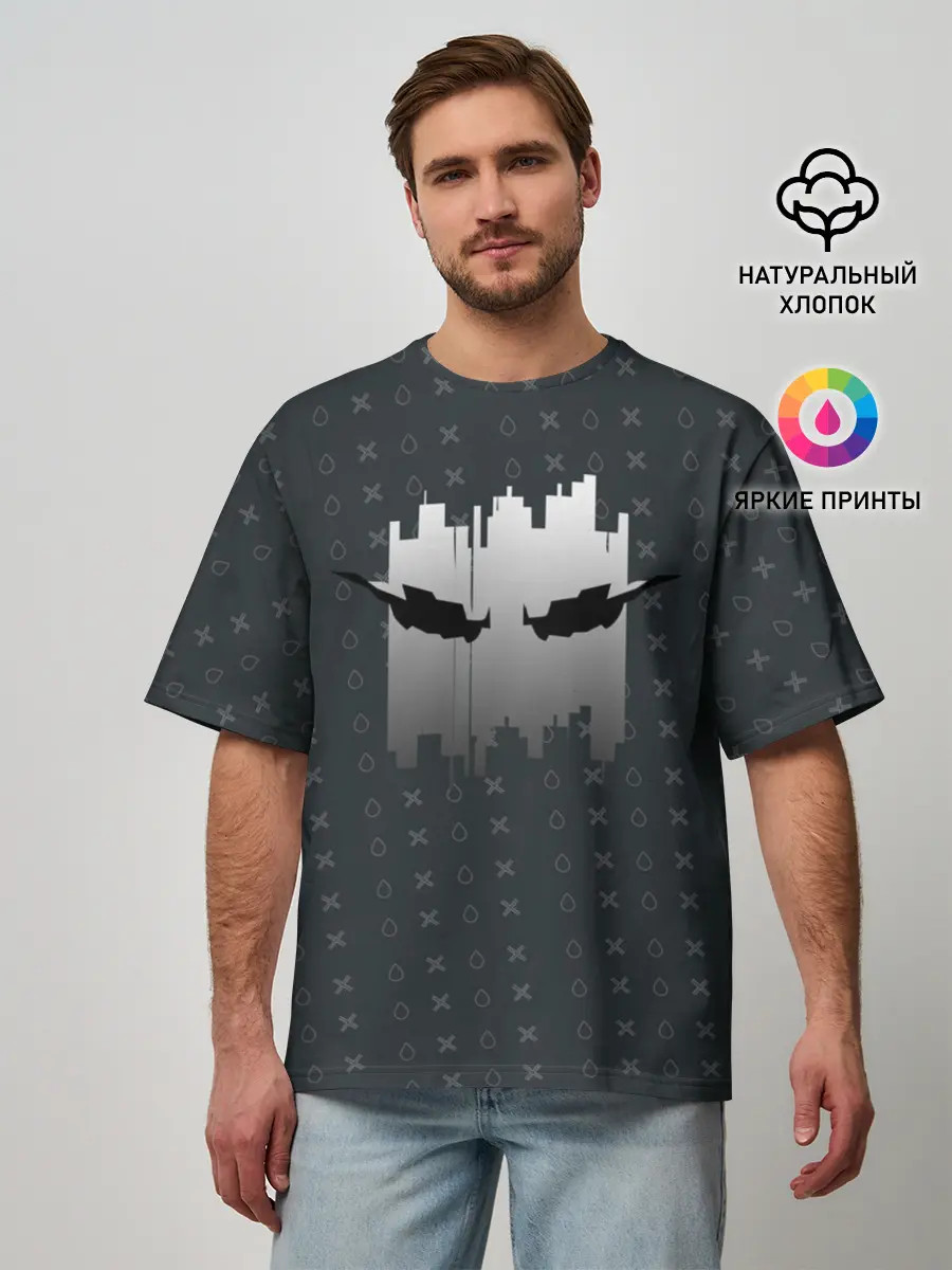 Мужская футболка оверсайз / R6S VIGIL