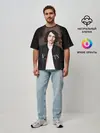 Мужская футболка оверсайз / finn wolfhard