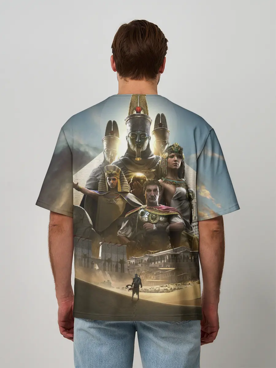 Мужская футболка оверсайз / Кредо Убийцы: Египет